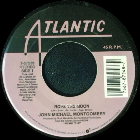 John Michael Montgomery - Rope The Moon / Friday At Five side A