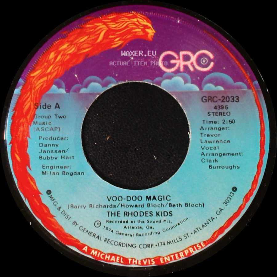 The Rhodes Kids - Voo-Doo Magic / I Need Your Lovin' side A