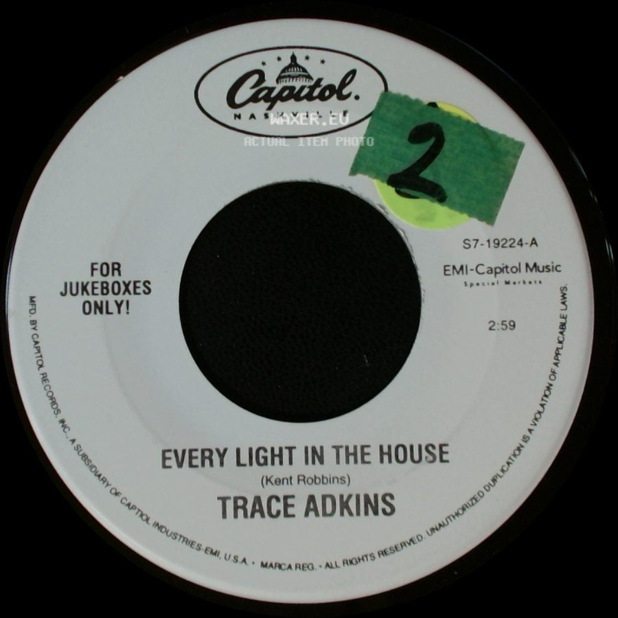 Trace Adkins - Every Light In The House / If I Fall (You're Goin' With Me) side A