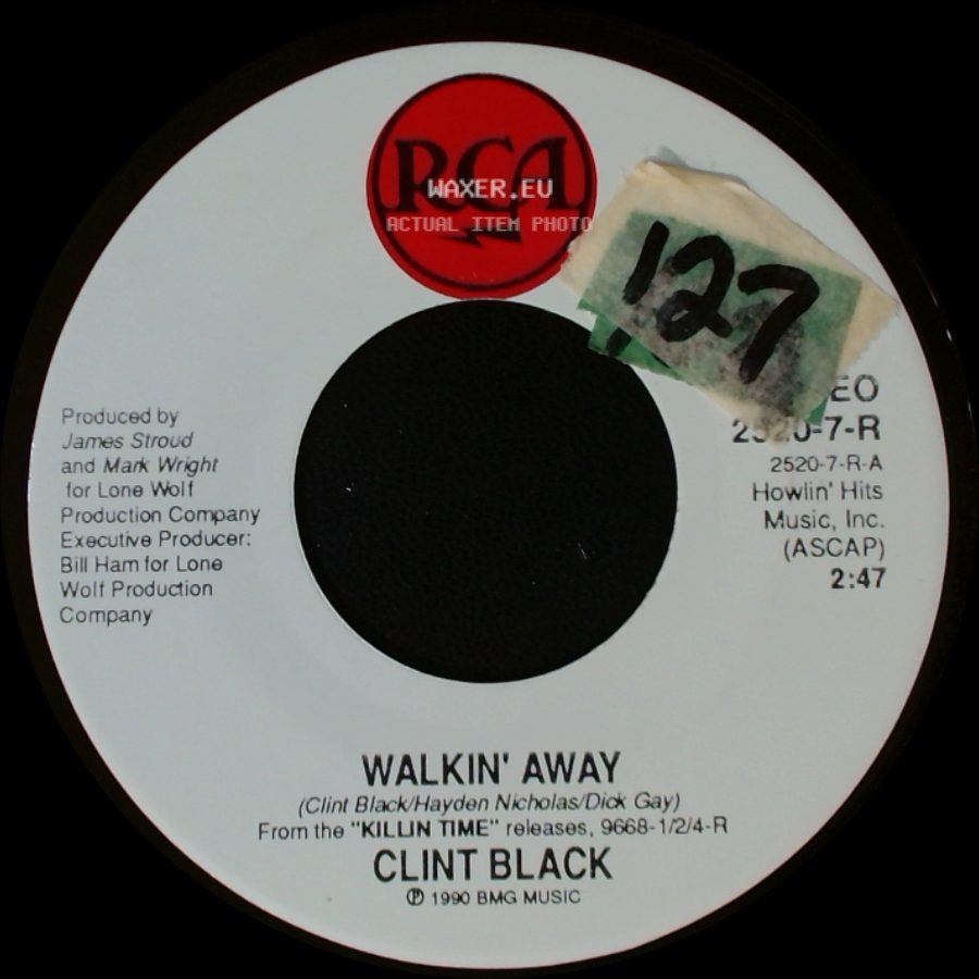 Clint Black - Walkin' Away / Straight From The Factory side A
