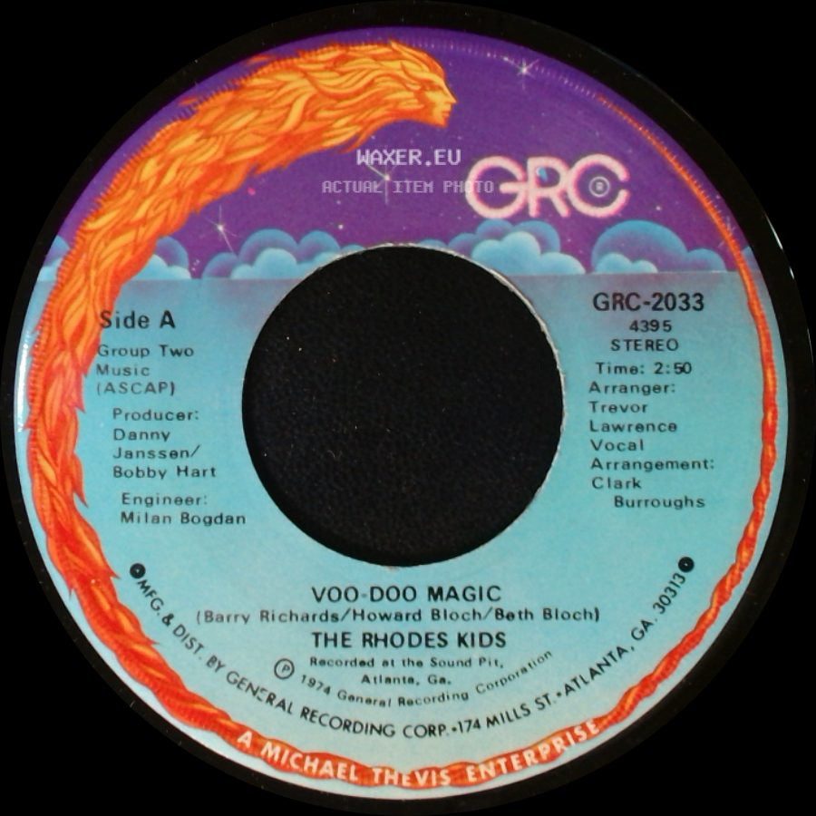 The Rhodes Kids - Voo-Doo Magic / I Need Your Lovin' side A