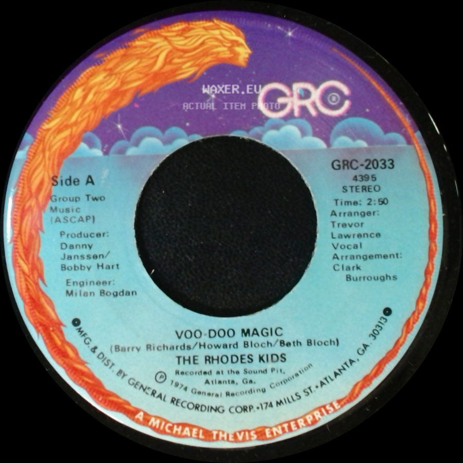 The Rhodes Kids - Voo-Doo Magic / I Need Your Lovin' side A