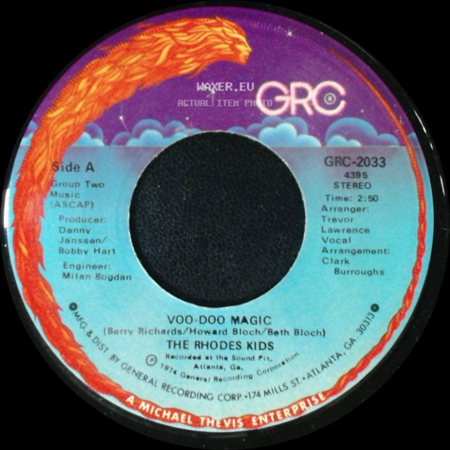 The Rhodes Kids - Voo-Doo Magic / I Need Your Lovin' side A