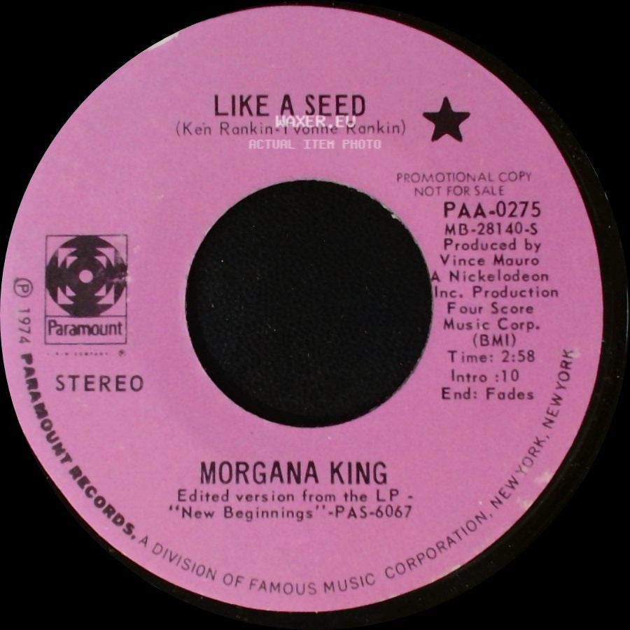 Morgana King - Like A Seed / Jennifer Had side A