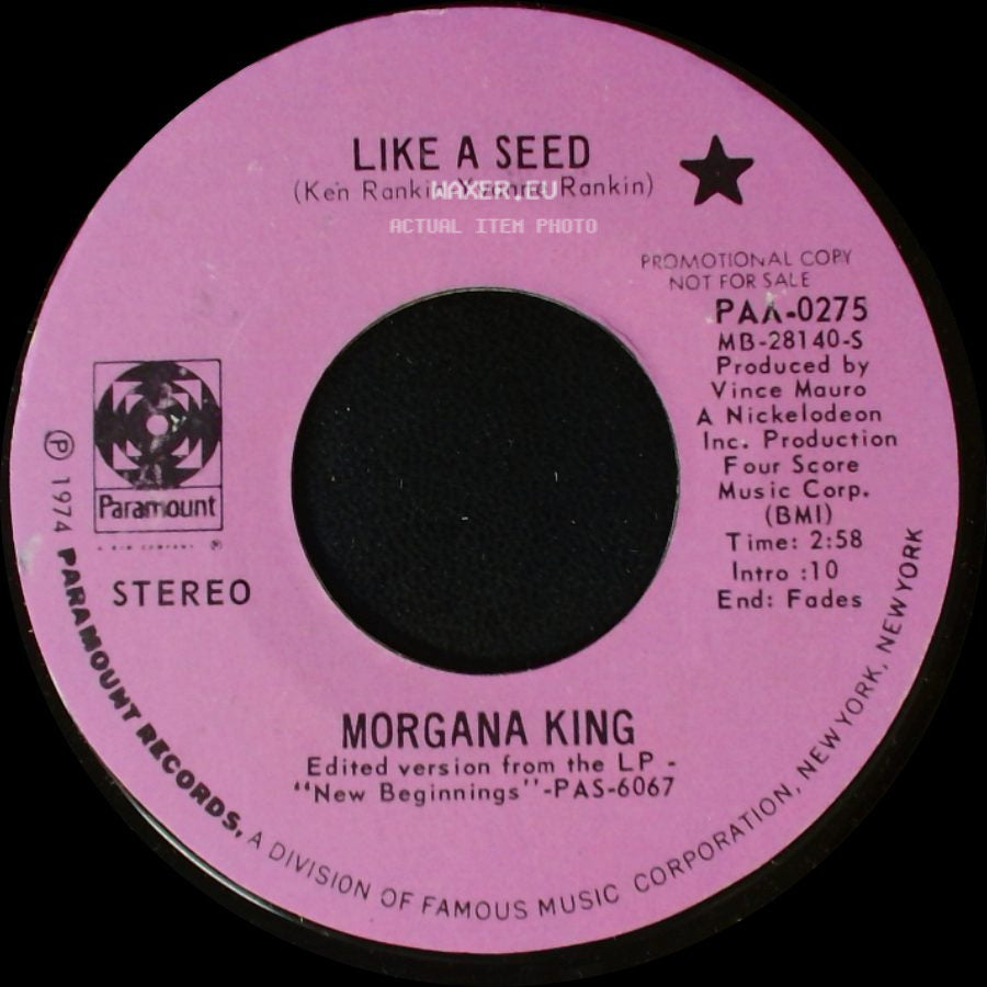 Morgana King - Jennifer Had / Like A Seed side B