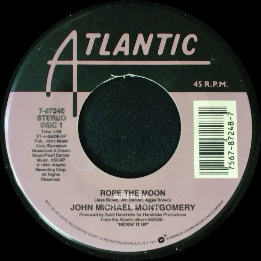 John Michael Montgomery - Rope The Moon / Friday At Five side A