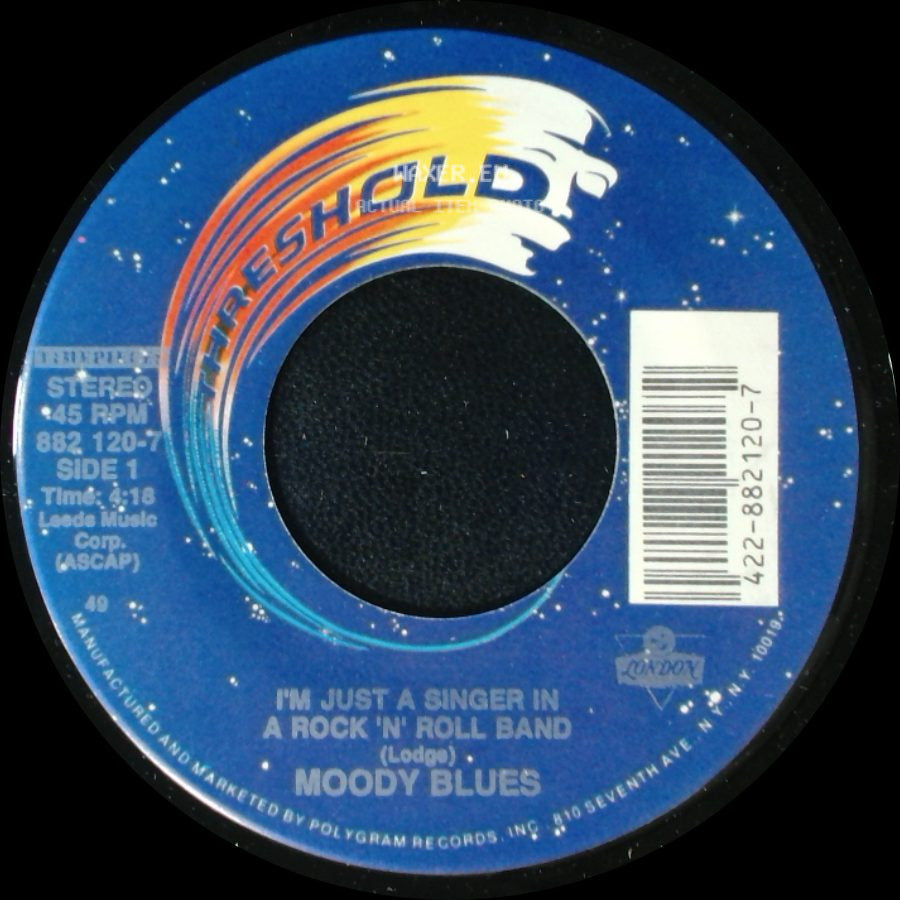 Moody Blues - I'm Just A Singer In A Rock 'n' Roll Band / Isn't Life Strange side A