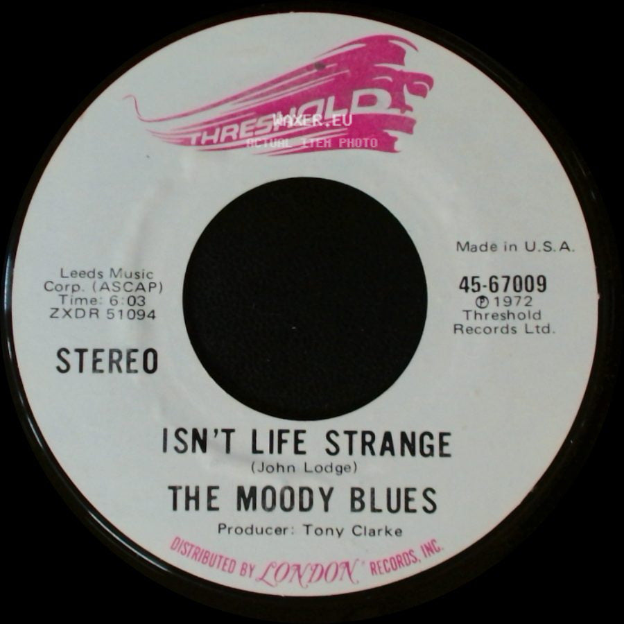 The Moody Blues - After You Came / Isn't Life Strange side B