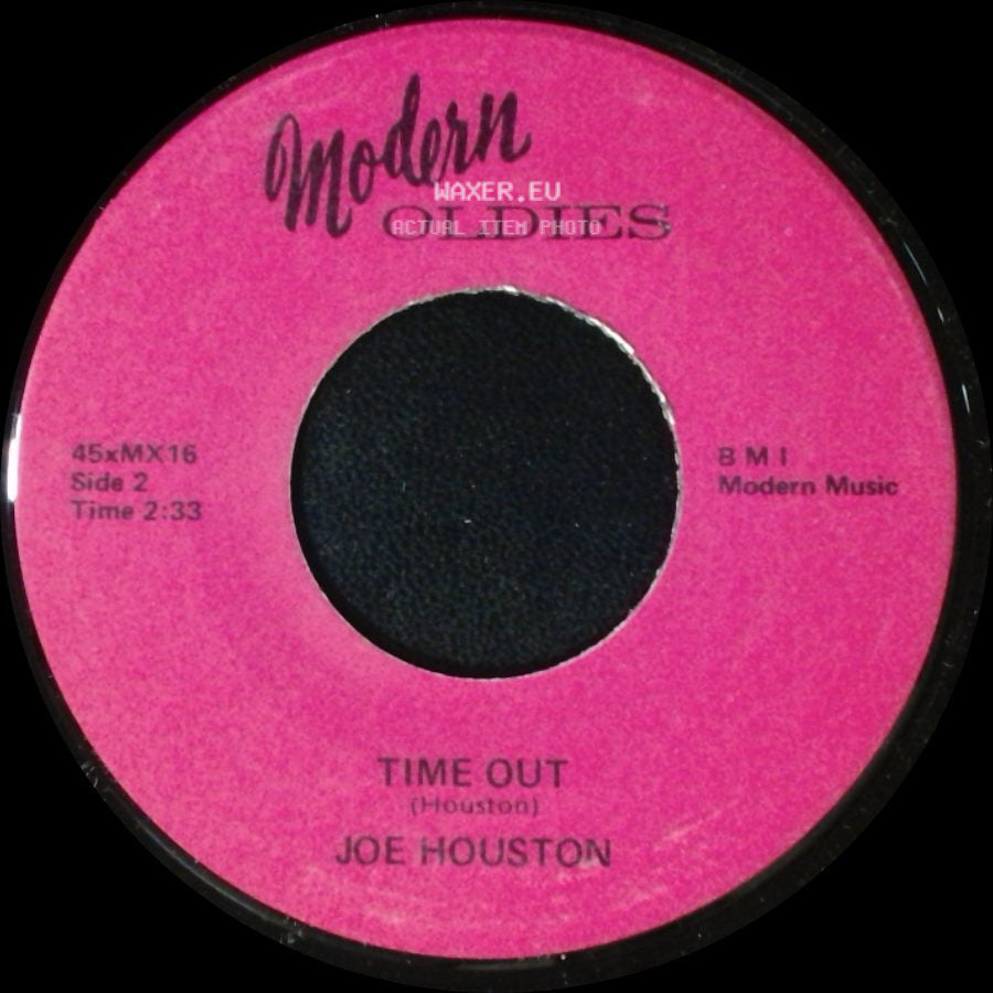 Joe Houston - All Night Long / Time Out side B