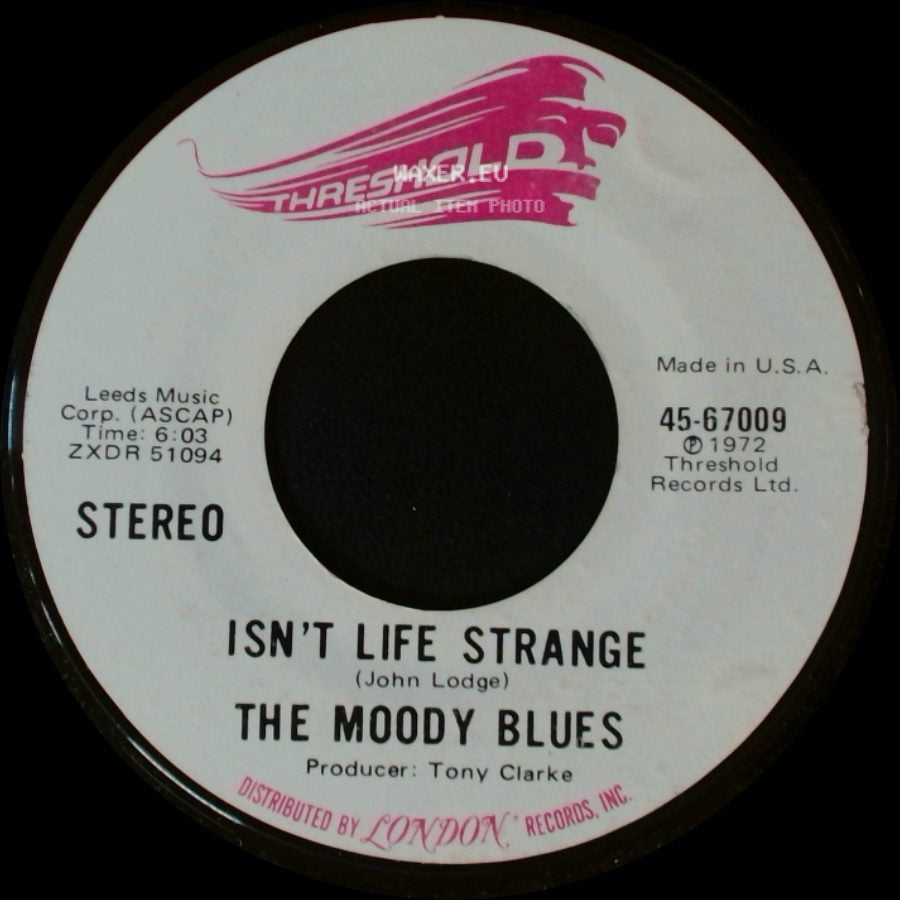 The Moody Blues - After You Came / Isn't Life Strange side B