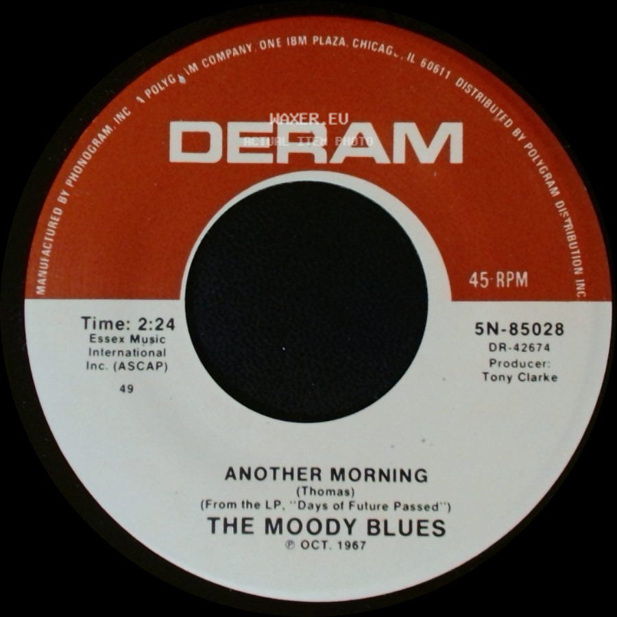 The Moody Blues - Another Morning / Tuesday Afternoon (Forever Afternoon) side A