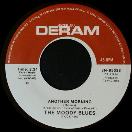The Moody Blues - Another Morning / Tuesday Afternoon (Forever Afternoon) side A