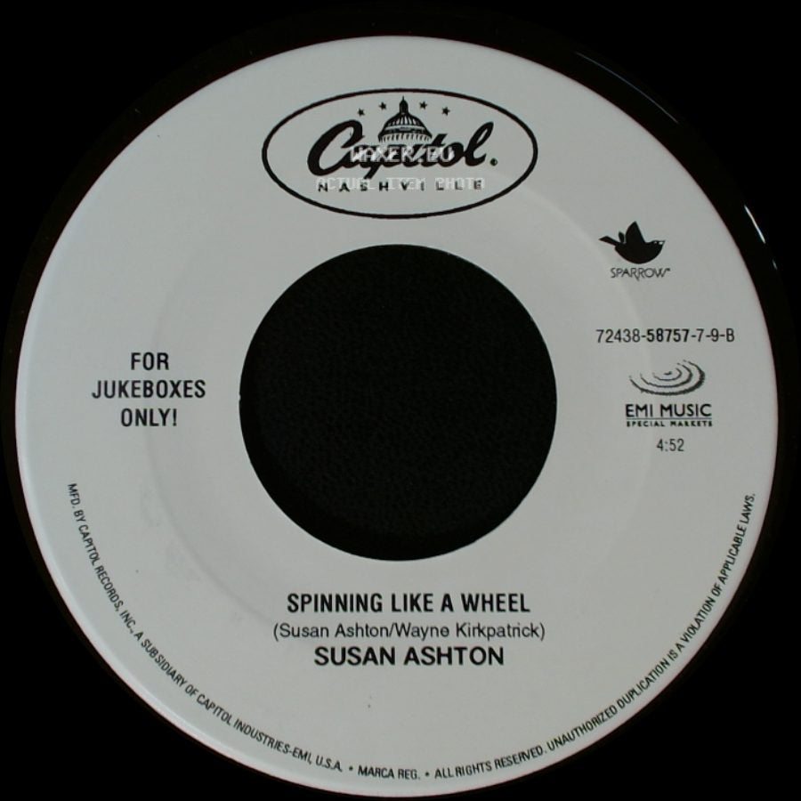 Susan Ashton - Faith Of The Heart / Spinning Like A Wheel side B