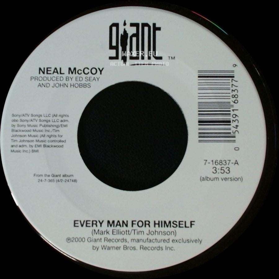 Neal Mccoy - Every Man For Himself / The Key To Your Heart side A