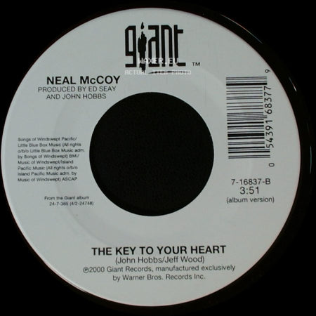 Neal Mccoy - Every Man For Himself / The Key To Your Heart side B