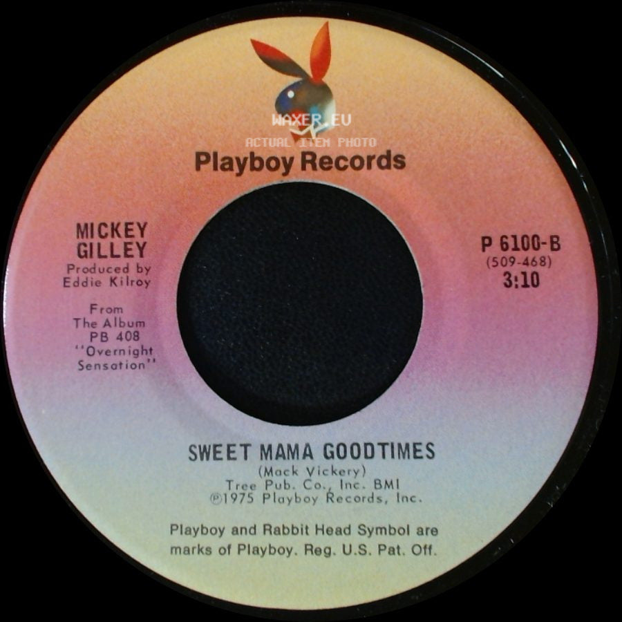 Mickey Gilley - She's Pulling Me Back Again / Sweet Mama Goodtimes side B