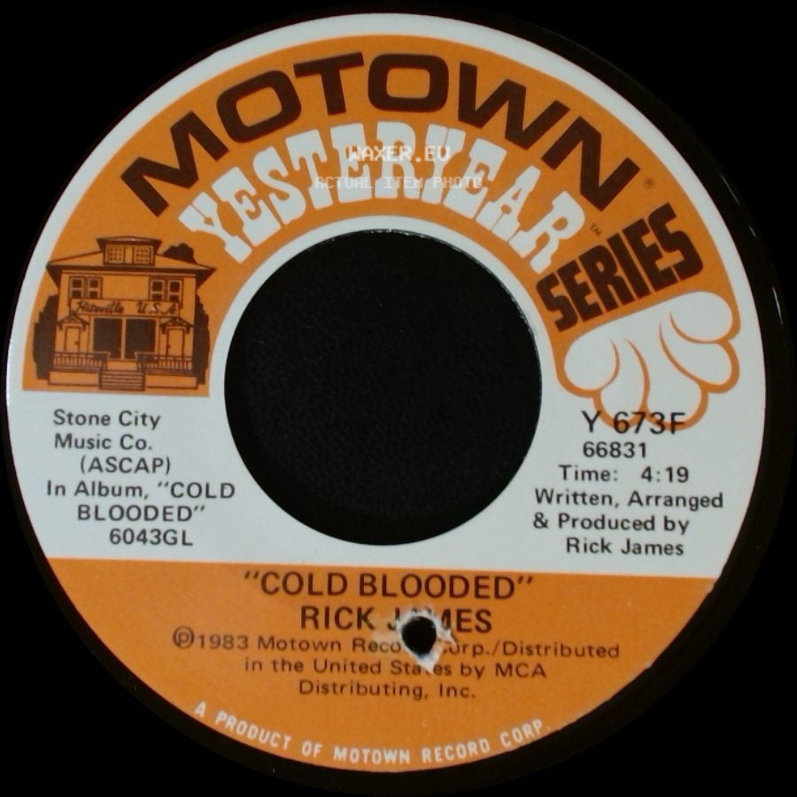 Rick James - Cold Blooded / She Blew My Mind (69 Times) side A