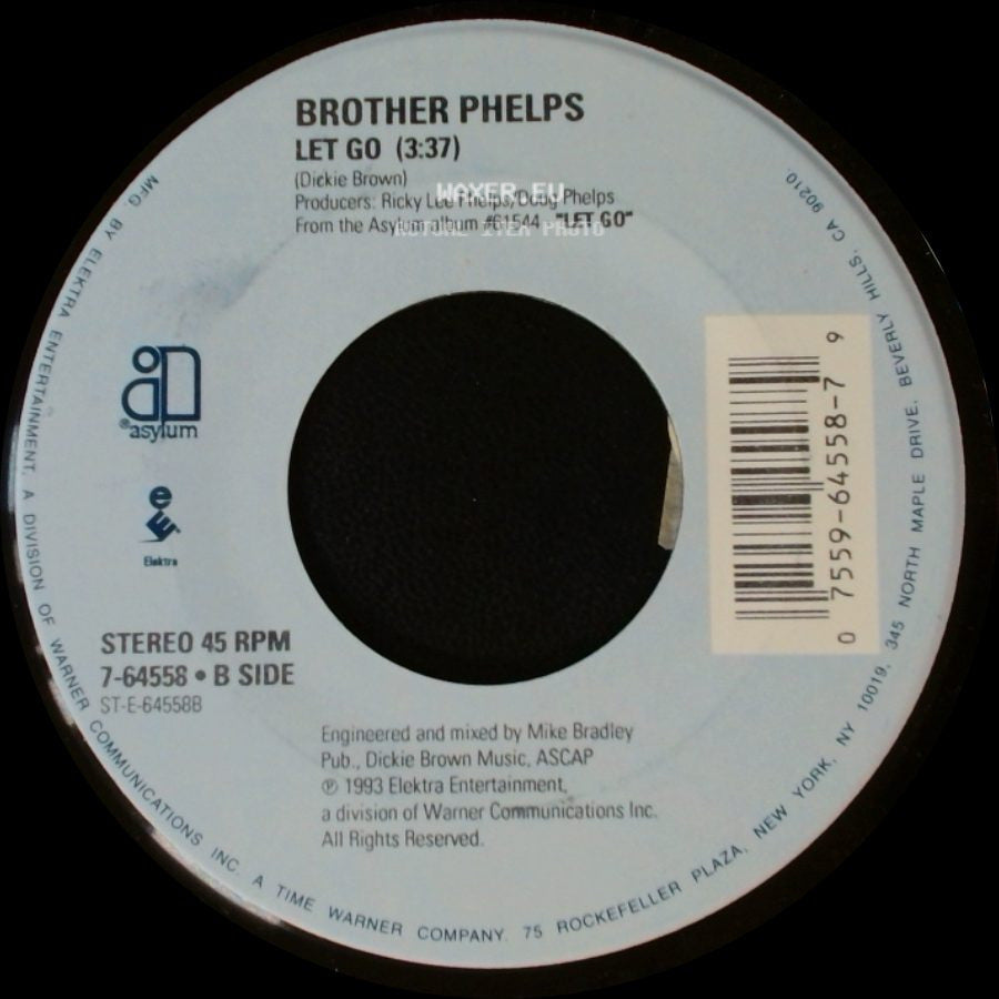 Brother Phelps - Eagle Over Angel / Let Go side B