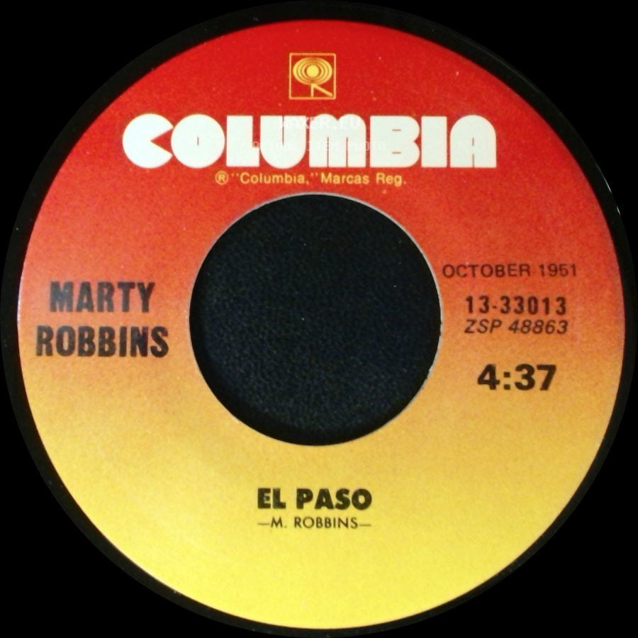 Marty Robbins / Marty Robbins With Ray Conniff - El Paso / A White Sport Coat (And A Pink Carnation) side A