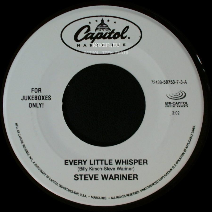 Steve Wariner - Every Little Whisper / Love Me Like You Love Me side A