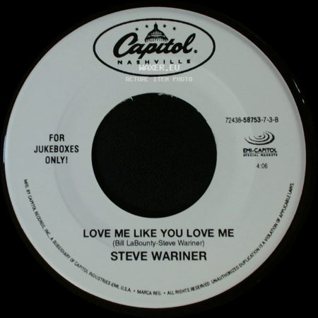 Steve Wariner - Every Little Whisper / Love Me Like You Love Me side B