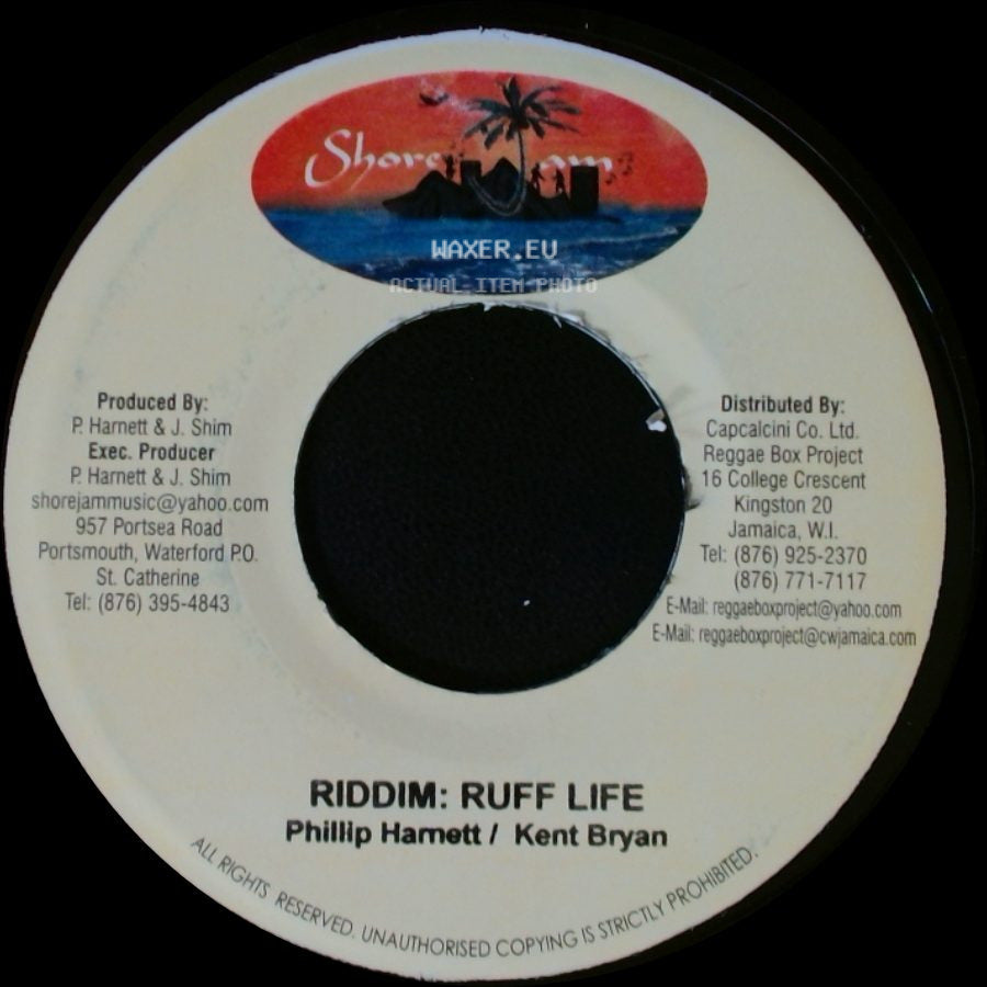 Luciano - Never Give Up / Riddim: Ruff Life side B