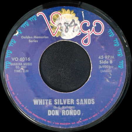Don Rondo - Two Different Worlds / White Silver Sands side B