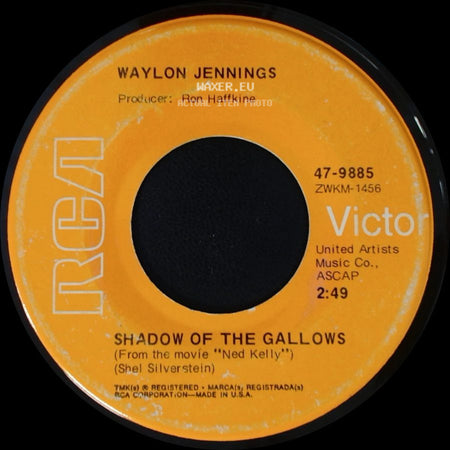 Waylon Jennings - The Taker / Shadow Of The Gallows side B