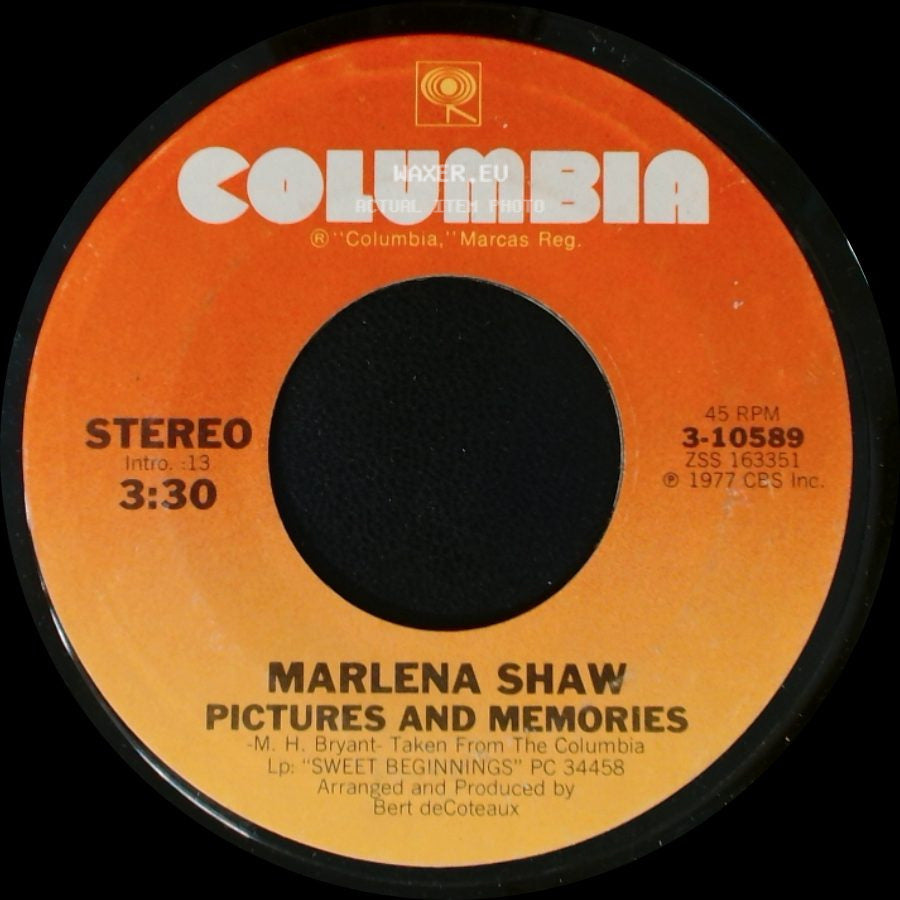 Marlena Shaw - Pictures And Memories / Johnny side A