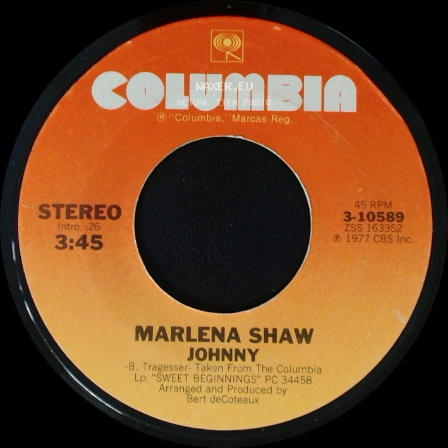 Marlena Shaw - Pictures And Memories / Johnny side B