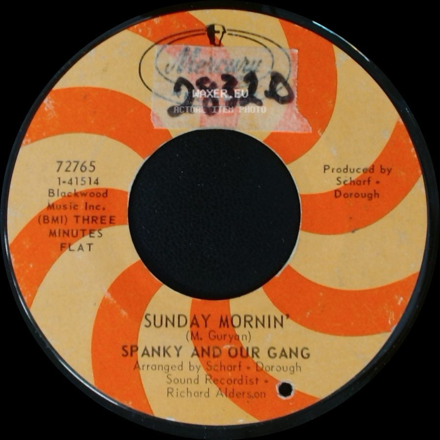 Spanky And Our Gang - Sunday Mornin' / Echoes side A