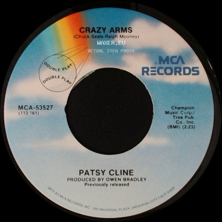 Patsy Cline - Walkin' After Midnight / Crazy Arms side B