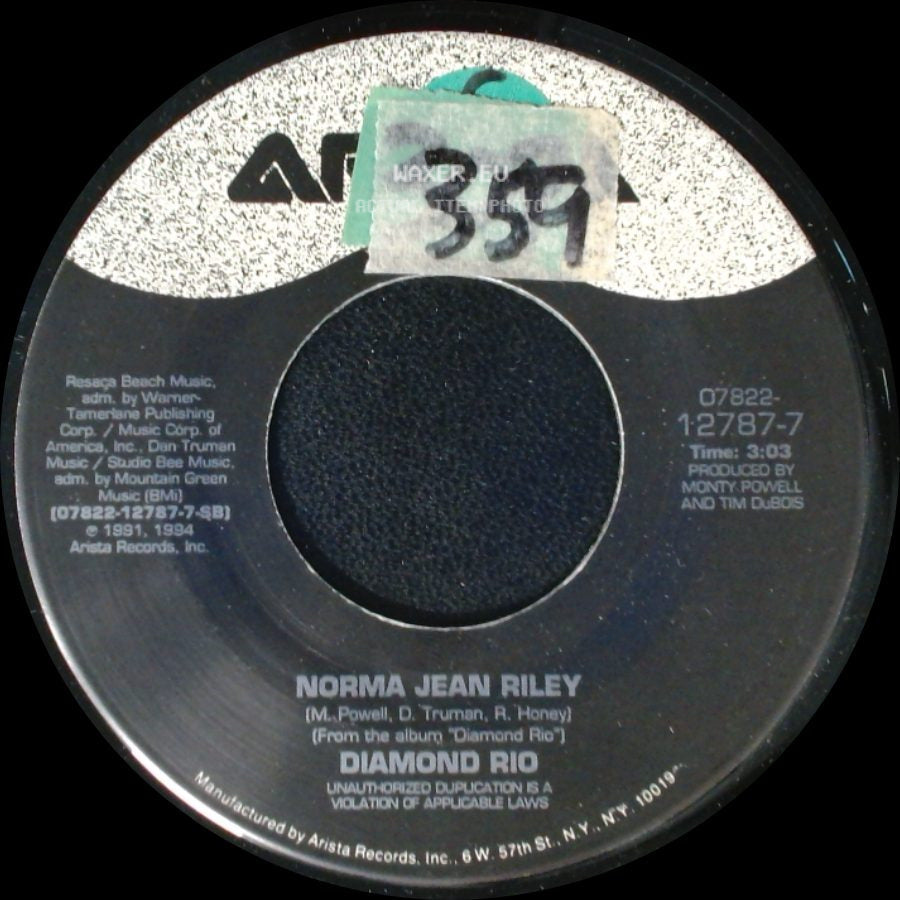 Norma Jean Riley / Diamond Rio - Diamond Rio / Bubba Hyde side A