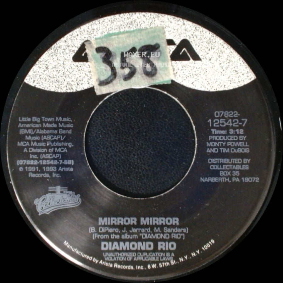 Diamond Rio - Mirror Mirror / Norma Jean Riley side A