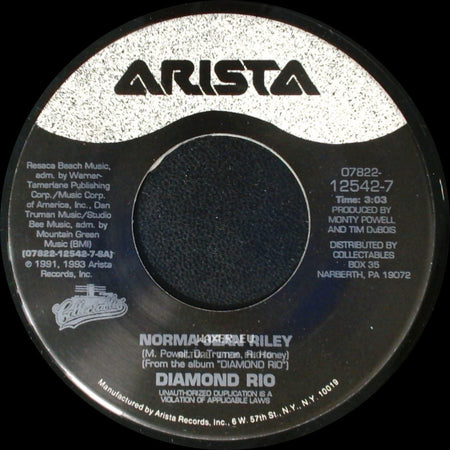 Diamond Rio - Mirror Mirror / Norma Jean Riley side B