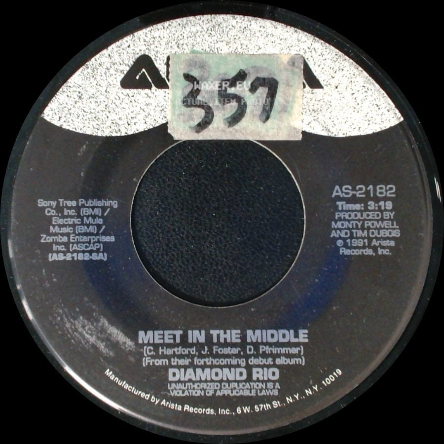 Diamond Rio - Meet In The Middle / The Ballad Of Conley And Molly (The Proof's In The Pickin') side A
