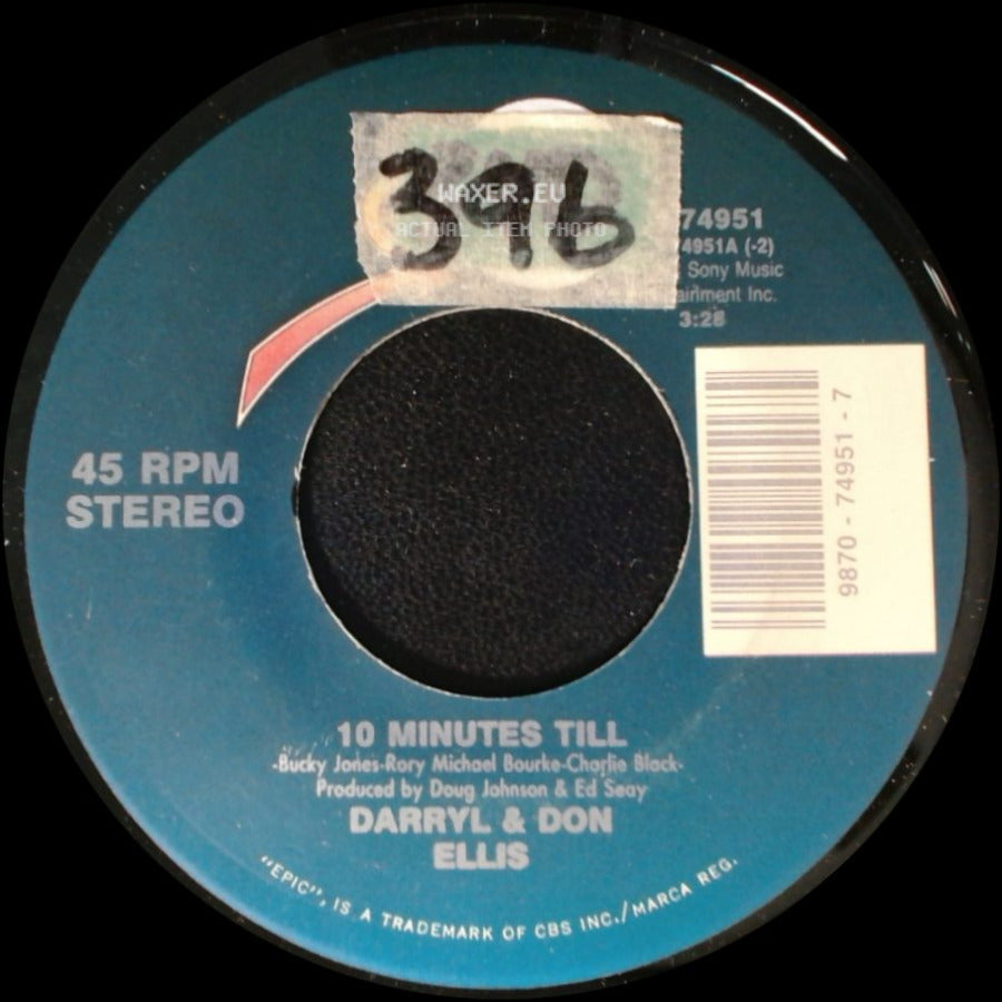Darryl & Don Ellis - 10 Minutes Till / You Know Why side A
