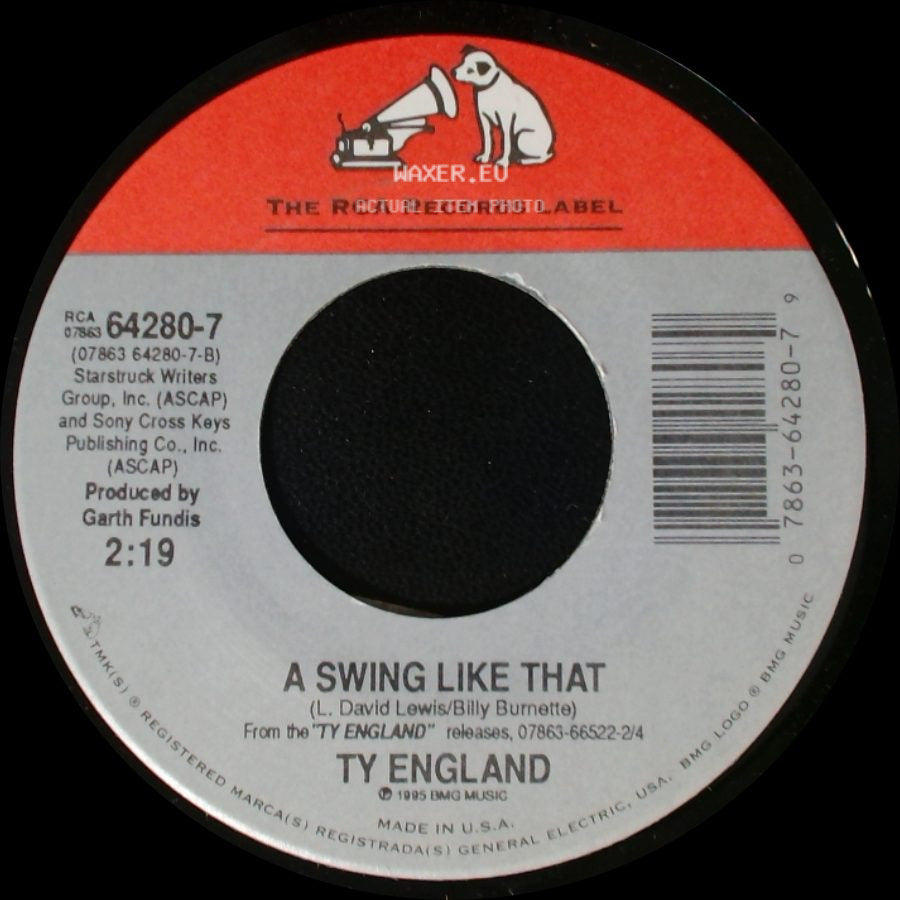 Ty England - Should've Asked Her Faster / A Swing Like That side B