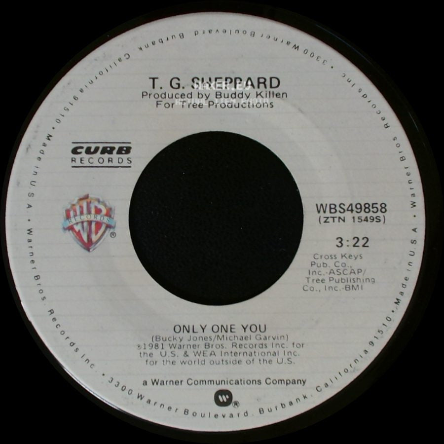 T. G. Sheppard - We Belong In Love Tonight / Only One You side B