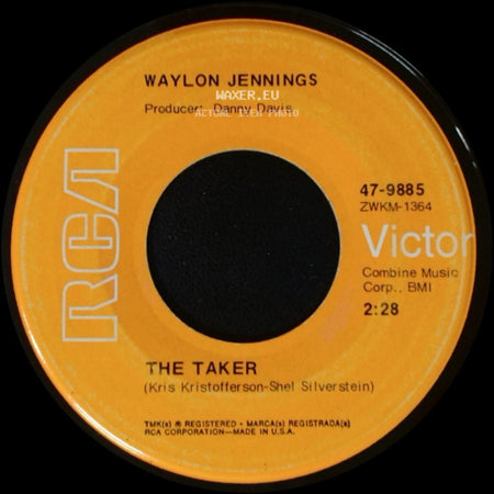 Waylon Jennings - The Taker / Shadow Of The Gallows side A