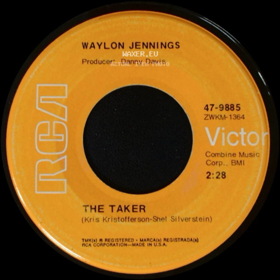 Waylon Jennings - The Taker / Shadow Of The Gallows side A
