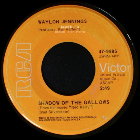 Waylon Jennings - The Taker / Shadow Of The Gallows side B