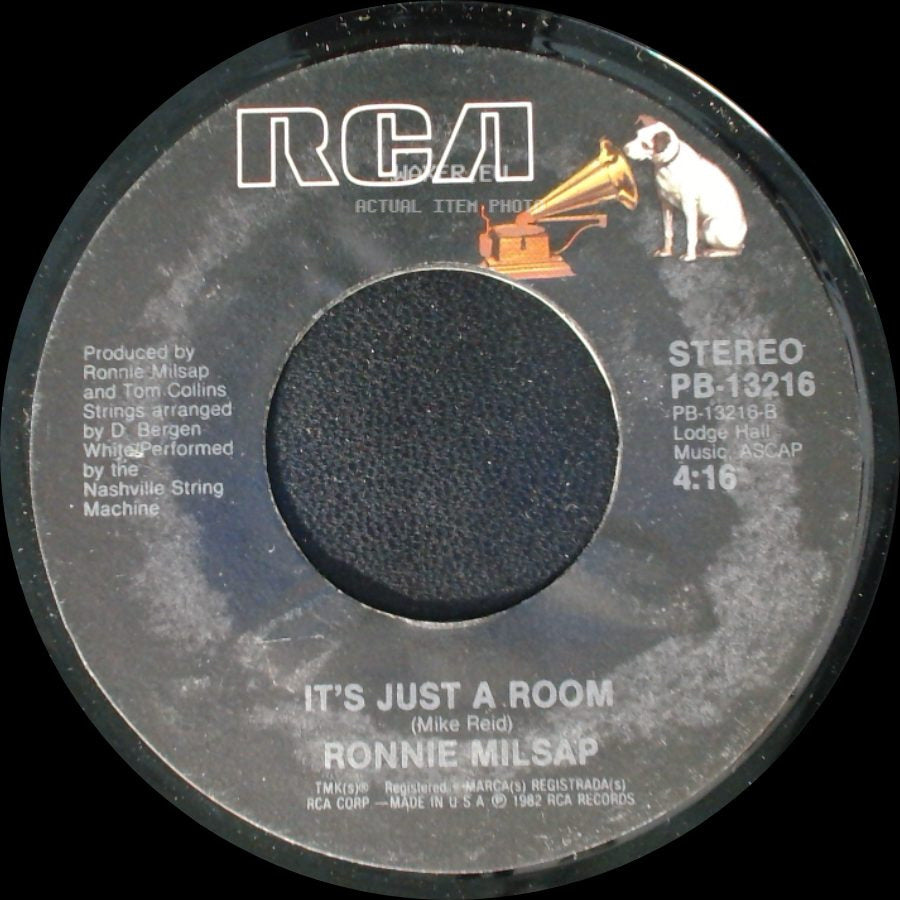 Ronnie Milsap - Any Day Now / It's Just A Room side B