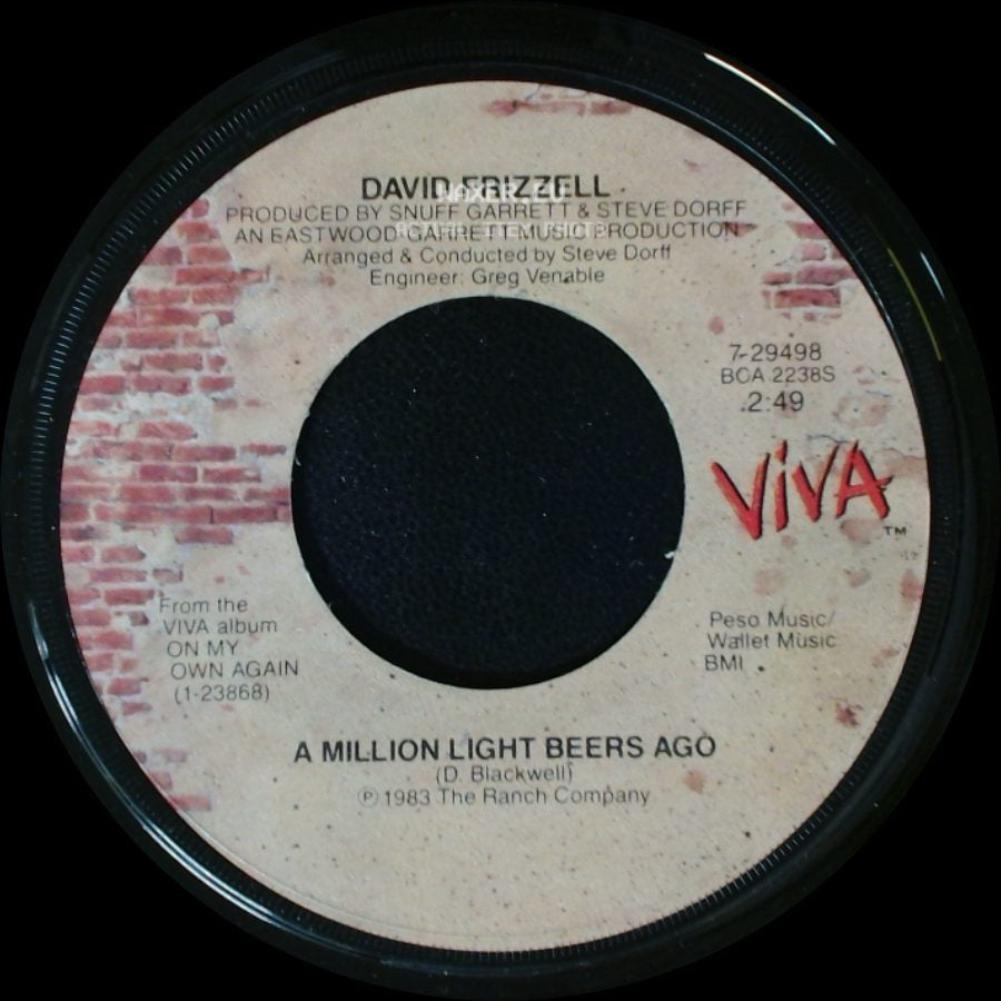 David Frizzell - A Million Light Beers Ago / Sweet Sweet Sin side A