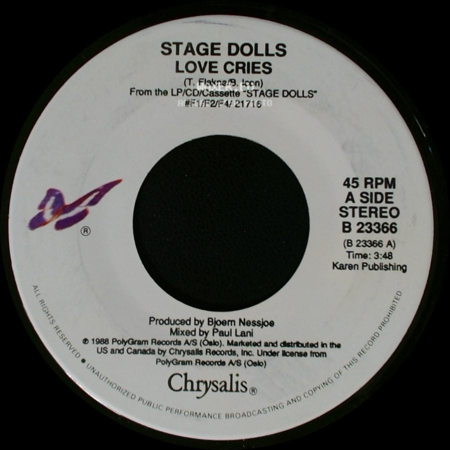 Stage Dolls - Love Cries / Ammunition side A