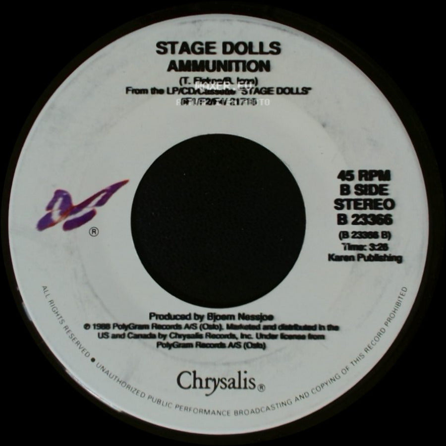 Stage Dolls - Love Cries / Ammunition side B
