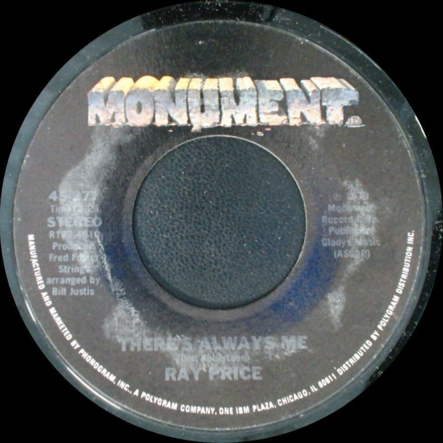 Ray Price - If It's All The Same To You (I'll Be Leaving In The Morning) / There's Always Me side B
