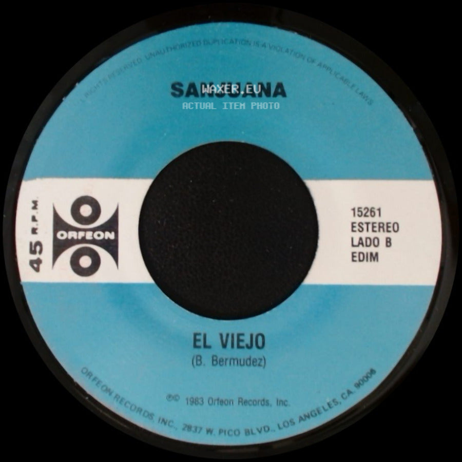 Sanjuana Con El Mariachi Jalisciense De Rigoberto Alfaro / Sanjuana - Definitivamente / El Viejo side B