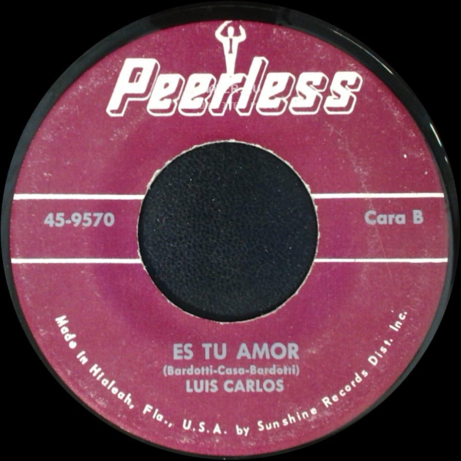 Luis Carlos - Mi Corazon Esta Llorando / Es Tu Amor side B