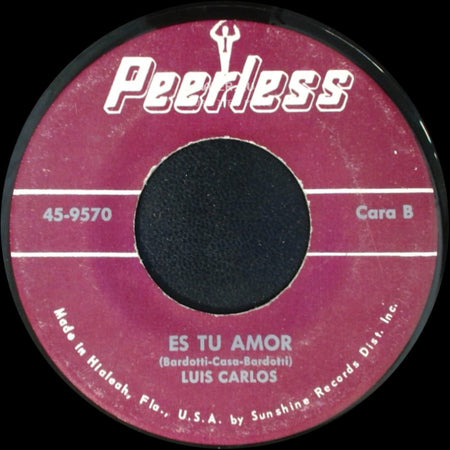 Luis Carlos - Mi Corazon Esta Llorando / Es Tu Amor side B